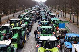 Farmer protest spreading across Europe, and the world.