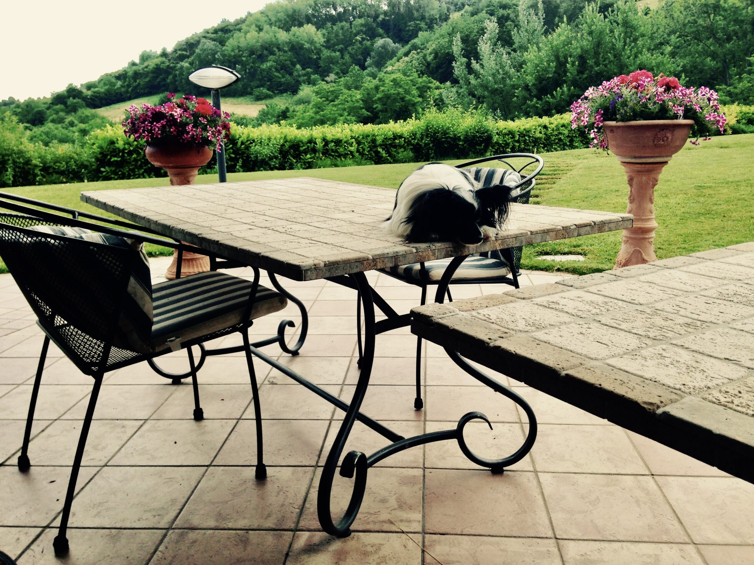 patio in piemonte